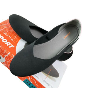 Jsport Jambu Women's Flat Black Shoes Size 10 NIB